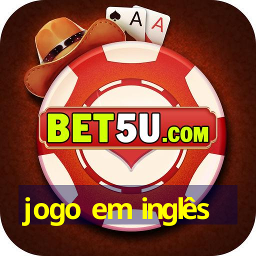 jogo em inglês